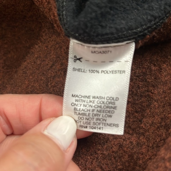 Koppen Fleece Zip Up Jacket Size Large - Picture 6 of 8